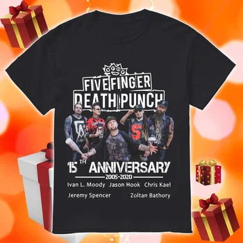 Five Finger Death Punch 15. výročie 2005 2023 tričko