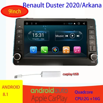 autoradios pre Renault Duster Arkana 2018 2020 Auto Rádio Multimediálny Prehrávač Videa Navigácie GPS Android 10 Č 2din 2 din dvd