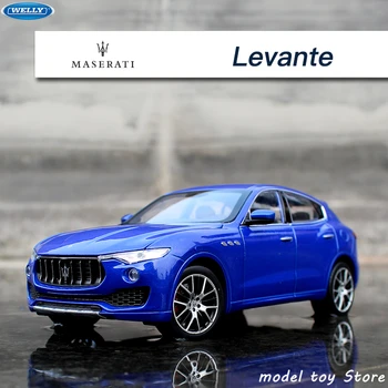 WELL 1:24 Maserati Levante simulácia zliatiny model auta, remeslá dekorácie zbierku hračiek nástroje darček