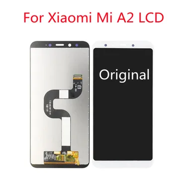 Pre Xiao Mi A2 MIA2 LCD Displej Dotykový Displej Digitalizátorom. Pre Xiao Mi 6X MI6X LCD Displej 5.99