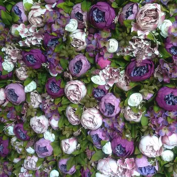 SPR vyššiu kvalitu 3D penoy kvetinové steny svadobné pozadie umelý kvet stôl runner vrchol decorativ kvetinový