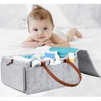 Baby Plienky Caddy Organizátor Prenosný Držiak Na Tašku Multifunkčné Deti Plienky Nappy Zmena Materskej Kabelky Taška