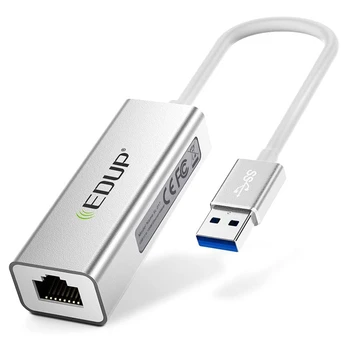 EDUP USB Ethernet Adaptér,Prenosné USB 3.0 Na Pripojenie 10/100/1000 Gigabit Ethernet RJ45 LAN Sieťový Adaptér