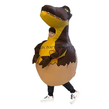 Dinosaurie Vajcia Nafukovacie Vyhovovali Bábika Párty pre Deti Halloween Cartoon Strany Festival Produkty Cartoon Strany Kostým