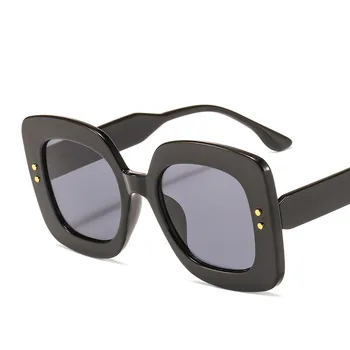 Klasický retro námestie slnečné okuliare dámy módne slnečné okuliare dizajn sexy luxusné značky mužov vonkajšie jazdy zrkadlo