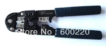 RJ45 Kliešte Nástroj Modulárne konektory kliešte nástroj/plier pre kliešte RJ45 8P8C,drôt cut& striptérka,ručné multifunkčné toolLS-210N