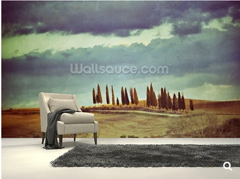 Vlastné prírodné tapety,Ročník Toskánskej Krajiny,3D foto nástenná maľba na obývacia izba reštaurácia spálňa pozadie tapetu
