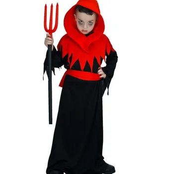 Festival, Karneval, Malý Chlapec 2022 Halloween Kostým Duch, Diabol, Red Devil Party Oblečenie Fáze Kostým Cosply Oblečenie