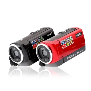 Najnovšie HD 720P Digitálne Kamery HDV Video Videokamera 16MP 16x Zoom COMS Senzor 270 Stupeň 2,7 palca TFT LCD Displej