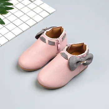 nové dievčenské lúk v roku 2021 detí protišmykové detské topánky na strane, zips módne priedušná detí krátke topánky
