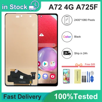 100% Testované AAA+kvality Pre Samsung Galaxy A72 4G Displej LCD Dotykový Displej Digitalizátorom. Montáž Pre Samsung A725F A725F/DS A725M