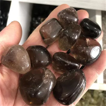 20-40 mm Liečivých Kryštálov, drahých kameňov, Prírodných Údená Quartz Rozhádzané Kamene Na Predaj