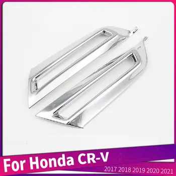 Pre Honda CR-V Roku 2017 2018 2019 2020 2021 Predné Hmlové Svetlá, Kryt Rámu Orezania ABS Chrome Exteriérové Dekorácie Auta Styling