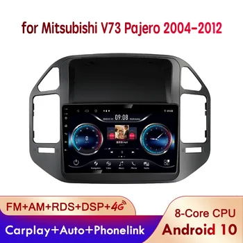 PEERCE pre Mitsubishi V73 Pajero 2004-2012 Auto Rádio Multimediálny Prehrávač Videa Navigáciu stereo GPS Android 10 Č 2din 2 din dvd