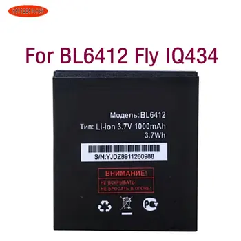 Vysoko kvalitné Náhradné Li-ion Externú batériu Autentické BL6412 1000mAh Pre Lietať IQ434 IQ 434 era nano 5 Akumulátor BL 6412