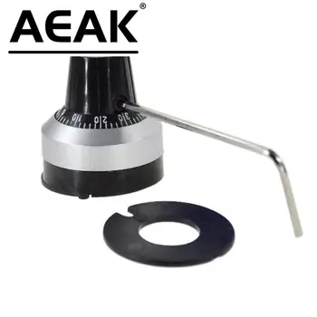 AEAK WXD3-13 3590S 4 mm 6 mm 6.35 mm Potenciometer Presné Dial gombík uzamykateľné Klobúk