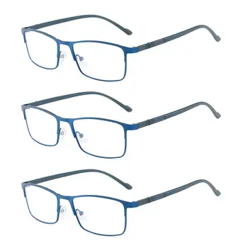 Anti Modré Lúče Študent Nearsighted Okuliare Muži Ženy Kovové Námestie Predpis Okuliare Diopter 0 -0.5 -1.0 -1.5 Na -6.0