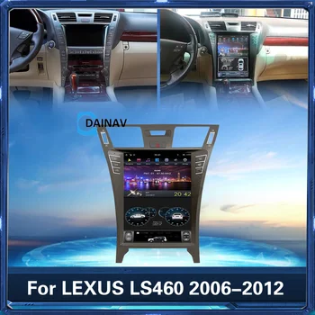 12.1 palce Telsa Štýl Android Auto Multimediálne DVD Prehrávač, GPS Navigáciu Pre Lexus LS460 2008 2006-2012 Car Audio Stereo Rádio