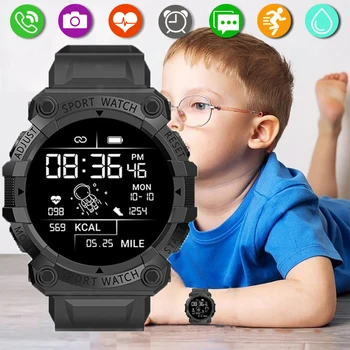 Deti Inteligentné Digitálne Hodinky Deti pre Chlapcov Šport Náramok Dieťa Náramok Fitness Tracker Študentov 7-16 Rokov Smartwatch