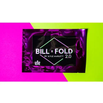 BILLFOLD 2.0 (Pre-made Triky) Podľa Kyle M Kreditnej Karty, Bill Magic Bill Zmeniť Cukrovinky Wrapper Billa Magické Triky, Rekvizity Zábava