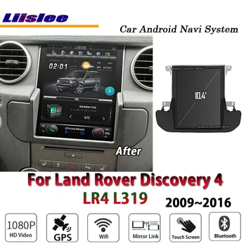 Na Land Rover Discovery 4 LR4 2009~2016 Auto Android Pôvodnom štýle Carplay GPS Nav Mapy, Navigačný Systém, Multimediálnych