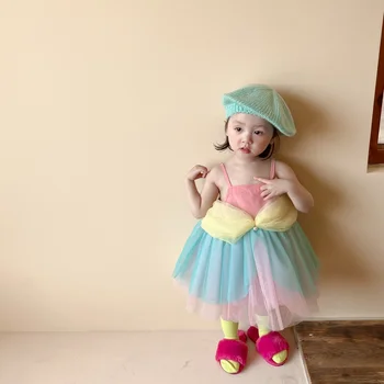 Letné Dievčenské Šaty, Detské Šaty Dieťa Dievča Oblečenie Jumpsuit Šaty Detské Oblečenie Dievčatá Bežné Šaty, detské šaty