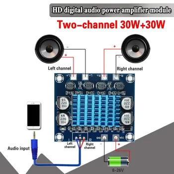 TPA3110 XH-A232 30W+30W Digitálny Audio Stereo Zosilňovač Modul Board Dual Channel DIY Audio Modul Class D Zosilňovač DC8-26V
