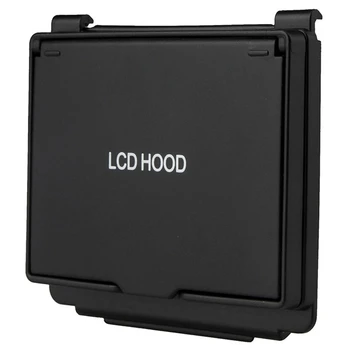 LCD Displej Hood Protector Pop-Up slnečník LCD Kapota Štít Kryt Kryt pre Nikon D7500 Fotoaparát ochranný Film