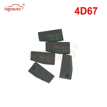 Kigoauto Transpondér Tlačidlo diaľkové tlačidlo čip prázdne vhodné pre Toyota 4D67 čip transpondér panny uhlíka