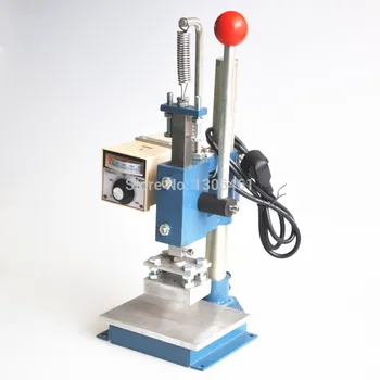 horúcu razbu fóliou stroj fólie stamper tlačiareň kožené raziace zariadenie (10X13cm) 220/110V