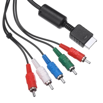 Pohiks 1pc 1.8 m AV Kábel Premium s Vysokým Rozlíšením HDTV Komponent RCA Audio Video Kábel pre Sony Playstation 3 PS2, PS3