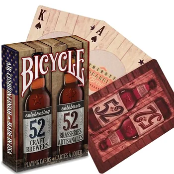 Požičovňa Plavidiel Pivo Ducha Severnej Amerike V2 Hracie Karty pivovary Palube Poker Magic Karty, Magické Triky, Rekvizity pre Kúzelník