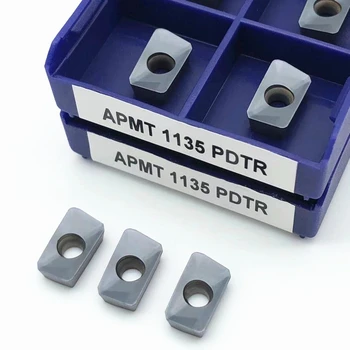 10PCSAPMT1135 APMT1135 PDTR LT30 vysokej kvality sústruženie karbidu sústruženie vložiť CNC časti frézovanie vložiť APMT 1135