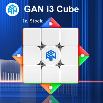 GAN356 som 3 3x3x3 Magnetické Magic Cube Stickerless 356 i3 Smart Kocky 3x3 Profesionálne Magnety Puzzle Rýchlosť Kocka gan 356 som