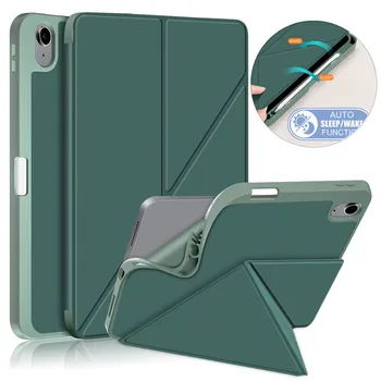 Magnetické Tablet Case For iPad 10 10. Generácie 10.9 palcový 2022 PU Kožené Mäkké Späť Na iPad 10 2022 Kryt s Ceruzkou Držiteľ
