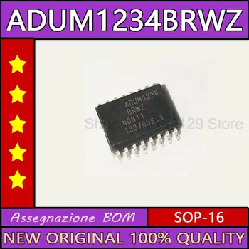 5 KS ADUM1234 ADUM1234BRWZ sop-16 Nový, originálny ic čip