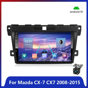 Pre Mazda CX7 08-2015 Android 11 Auta Multimediálny Prehrávač, GPS Navigáciu, Vedúci Jednotky 2G+32 G 2 din WIFI autorádia Video MP5 Prehrávač