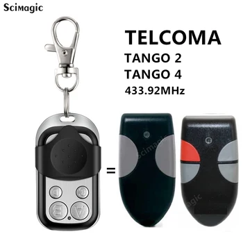 TELCOMA TANGO 2 TANGO 4 Brána na Diaľkové Ovládanie 433.92 MHz Rozmnožovacie Klon Garáž Príkaz Dvere Otvárač