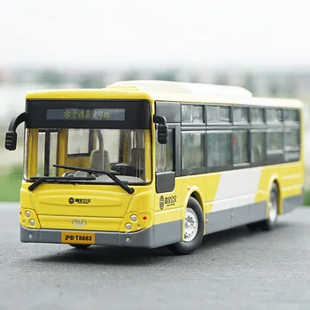 Vysoko Kvalitné Pôvodné 1:50 Wanxiang Dayu Diecast Mestskej Autobusovej dopravy Model pre Darčeky, Hračky, Zber