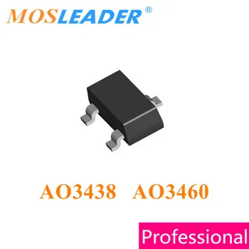 Mosleader AO3438 AO3460 SOT23 500PCS N-Kanál 20V 3A Vysokej kvality ako originál