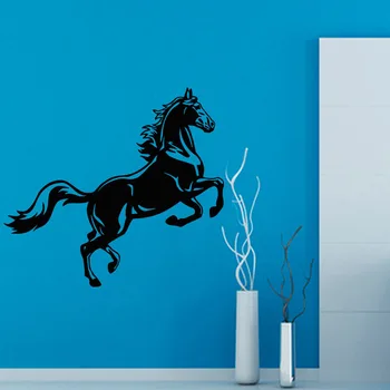 ZOOYOO Kôň Duté Von Stenu Zvieratá Mustang Vinyl Umenie, Dizajn, Vymeniteľné Domova Samolepky na Stenu Domov Odtlačkový