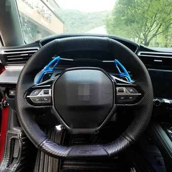 Auto Volant Shift Pádla Pre Peugeot 3008 5008 508 GT L 2018 2019 2020 radiacej Páky Auto Dekorácie Interiérové Doplnky