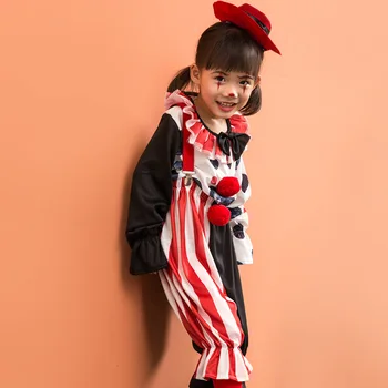 Chlapci Halloween Deti Kostýmy, Funny Klauni Späť K Duši Fáze Výkonu Vyhovuje Výkon Detí Cosplay Party Oblečenie