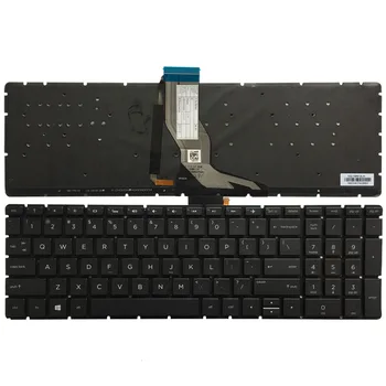 NÁS Podsvietená klávesnica pre notebook HP 15-bs113DX 15-bs115DX 15-bs038DX 15-bs013DX Black/Fuchsia/Zelená