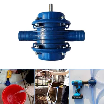 Modrá Self-Priming Dc Čerpanie Self-Priming Centrifugal Pump Domácnosti, Malé Čerpacie Ručné Elektrické Vŕtačky Vodné Čerpadlo