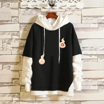 Anime Wc-Viazané Hanako-kun Hanako Kun Hoodies Pulóver Cosplay Kostým Hooded Mikina Unisex vrchné oblečenie Nadrozmerné Oblečenie