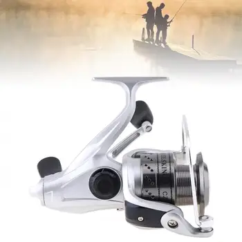 Dvojitý Brzdový Kapor Striebro Fishing Cievky 7000 Série 13BB Max Presuňte 18 KG / 40 LIBIER Metal Spinning Cievky