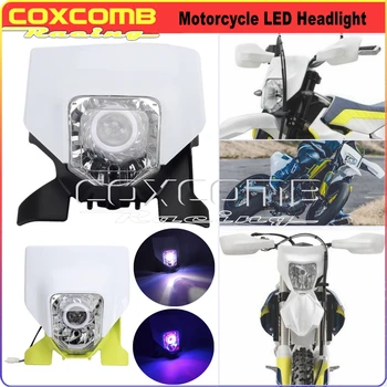 Pre FC FX 350/450 FC250 TE/FE 125-501 TX 300 2016-21 Motocykel Dual Sport Supermoto Lúča Svetlometu Montáž LED Dirt Bike Svetlo