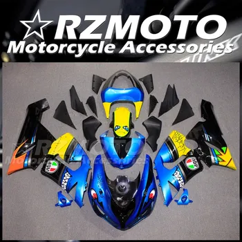 Nový ABS Celý Motocykel Horské Kit vhodný pre Kawasaki Ninja ZX-6R ZX6R 636 2005 2006 05 06 Karosériou nastaviť Čierna