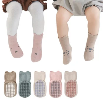 Batoľa Detská Bavlna Poschodí Ponožky Topánky Non-slip Dieťa Školenia Chôdza Ponožky Poschodí Bežné Batoľa Anti-slip Ponožka pre Chlapca, Dievča